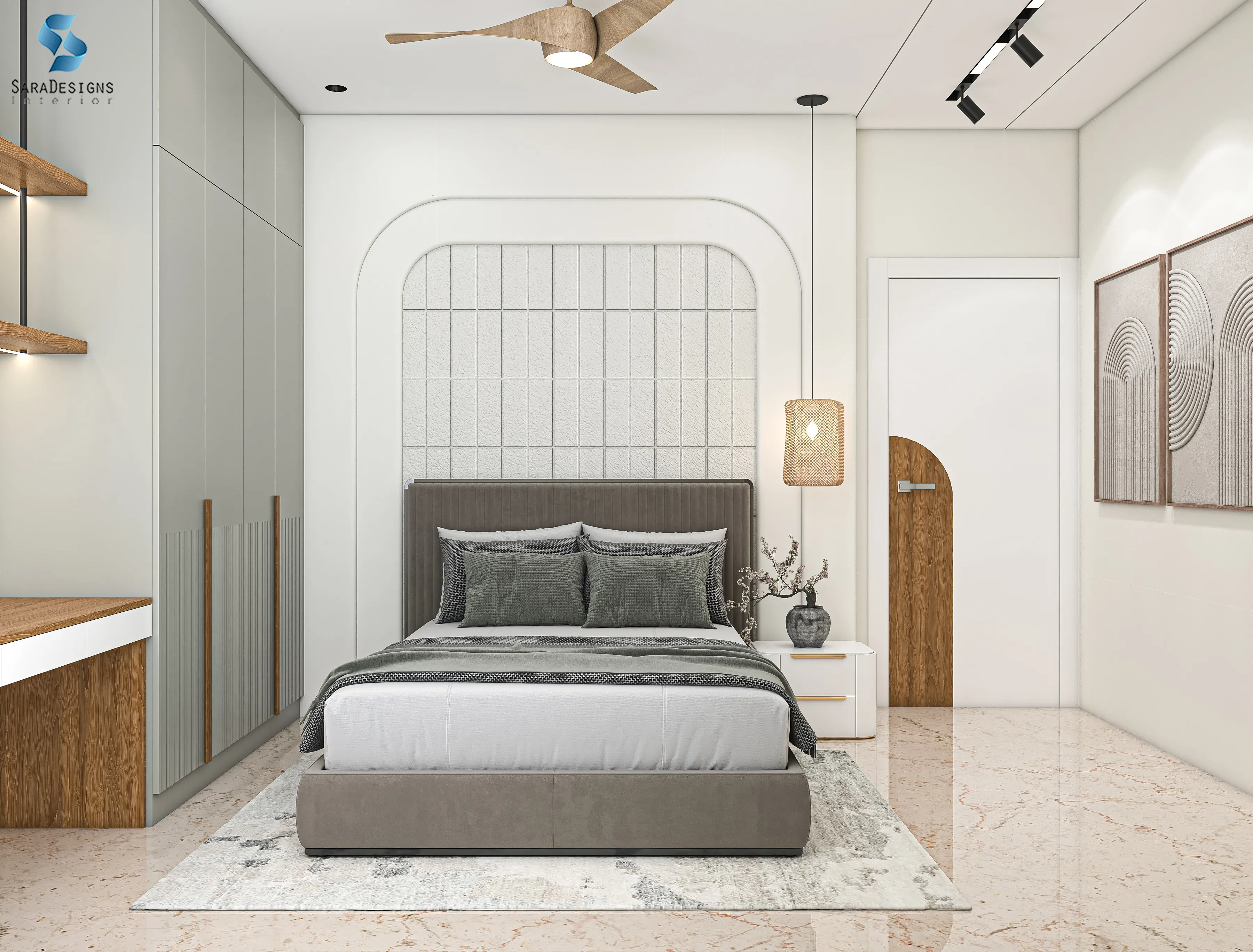 Master Bedroom TV Unit