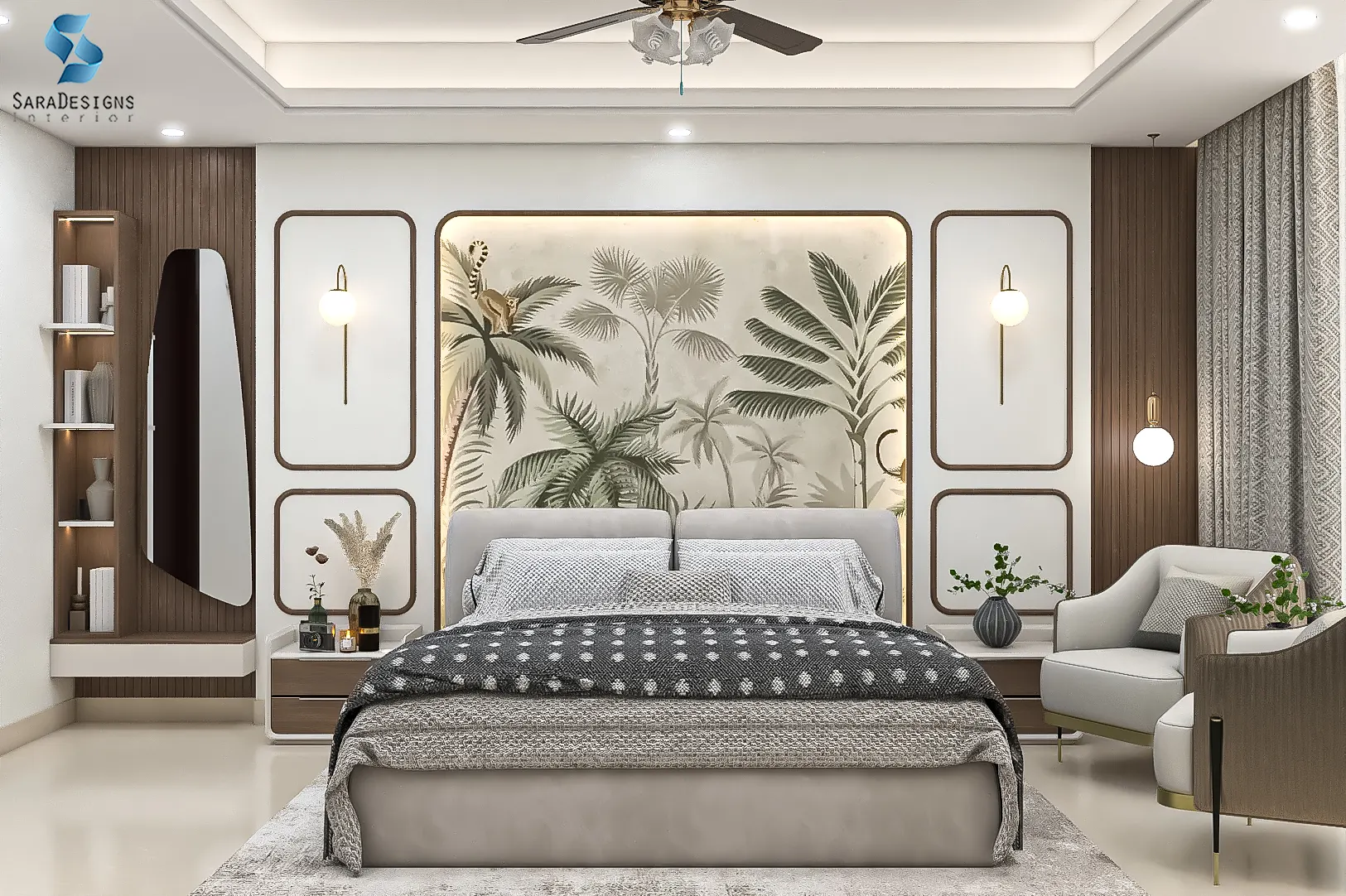 Master Bedroom TV Unit